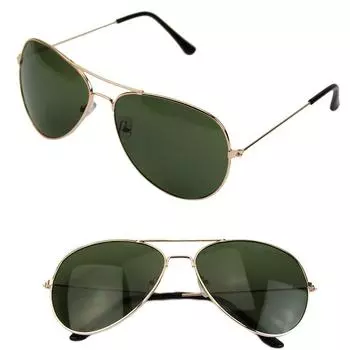 Wayfarer Frog Unisex Trend Mirror Разноцветные солнцезащитные очки для отдыха на открытом воздухе Уникальные Gold Frame серый