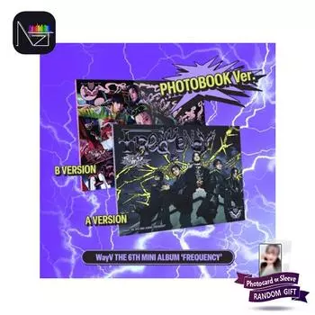 WayV - 6-й мини-альбом ЧАСТОТА (Фотокнига Вер.) RANDOM 1PCS