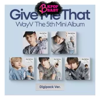 WayV (Digipack Ver.) [Дай мне это] 5-й мини-альбом RANDOM