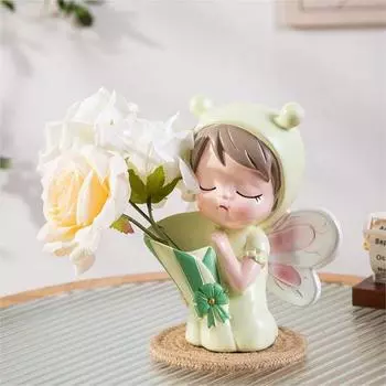 ваза современная статуэтка девушки, подставка из сухоцвета гостиная тумба под телевизор домашний декор аксессуары статуэтка