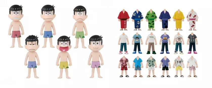 WCF Одежда на Все 6 типов эксклюзивных наборов Все 18 типов Все 24 типа Мировые коллекционные фигурки Осомацу Карамацу Чоромацу Ичиматсу Дзюшимацу