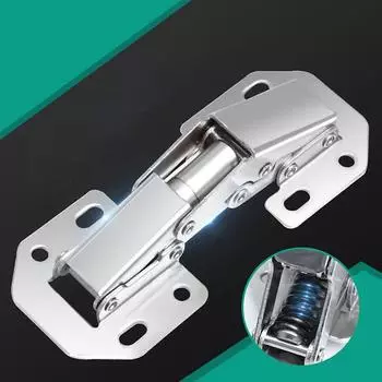 WCIC новые демпфирующие дверцы шкафа без ударов, гидравлический буфер, полное наложение, мягкие петли закрытия, дверца кухонного шкафа, шкафа 1pcs