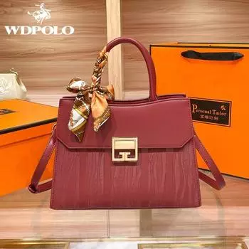 WDPOLO дарит маме свадебную сумку, новинка 2023 года, атмосферная красная сумка для свекрови, женская красная сумка, атмосферная сумка через плечо M
