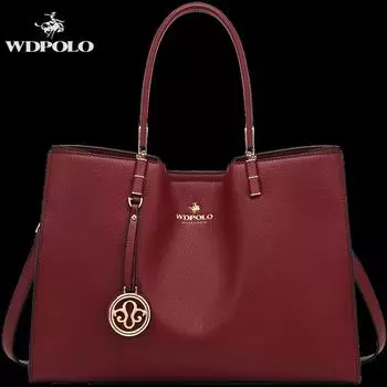 WDPOLO Новая свадебная сумка среднего возраста, красная сумка, атмосфера, женская сумка большой вместительности, 8808