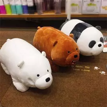 We Bare Bears Ice Bear плюшевые игрушки милая мягкая кукла мягкая подушка подарки для детей
