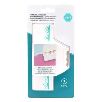 We R Memory Keepers Scalloped Lace Edge Punch белый