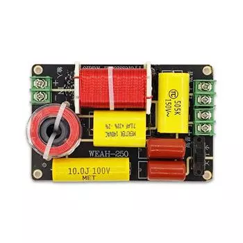 WEAH-250 250 Вт 2-полосный динамик Делитель частоты Твитер НЧ-фильтр кроссовер