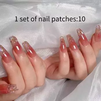 Wear Handmade Nail Fashion Casual Simple Exquisite Classic Nail Patch Style XS