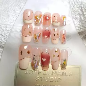 Wear Nail Handmade Fashion Casual Simple Exquisite Classic Nail Style Patch XS