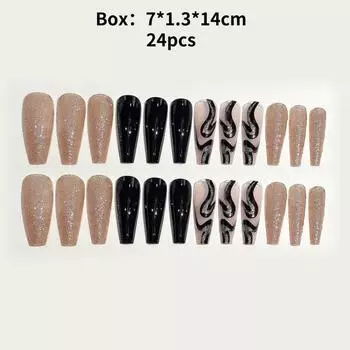 Wear Nail Handmade Fashion Casual Simple Exquisite Classic Nail Style Patch