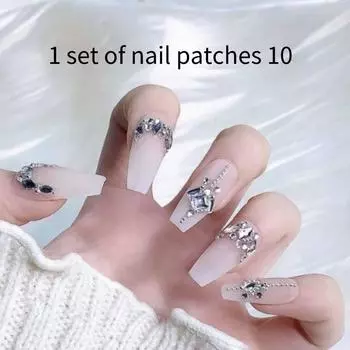 Wear Nail Handmade Fashion Casual Simple Exquisite Classic Nail Style Patch XS