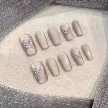 Wear Nail Handmade Fashion Casual Simple Exquisite Classic Nail Patch Style XS