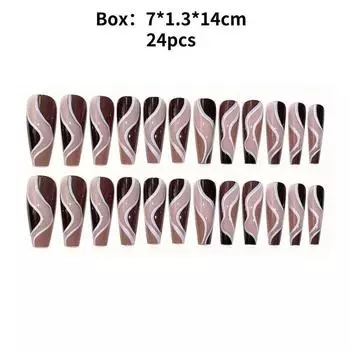 Wear Nail Handmade Fashion Casual Simple Exquisite Classic Nail Patch Style