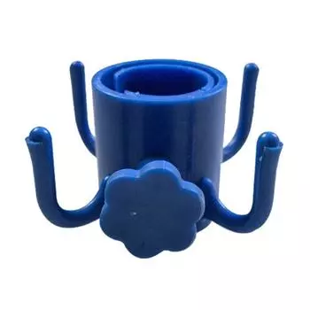 Wear-resistant 4-Prongs Umbrella Hook Four Corner Plastic Umbrella Hanger Outdoor