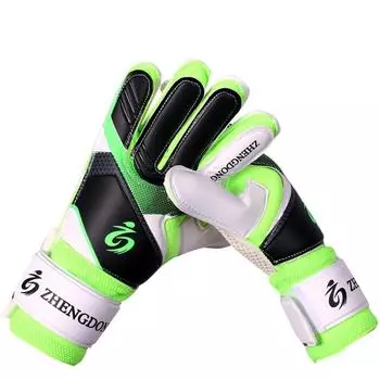 Wear-resistant Goalkeeper Gloves Anti-slip Football Training Gloves Kids/Adult 18-19cm