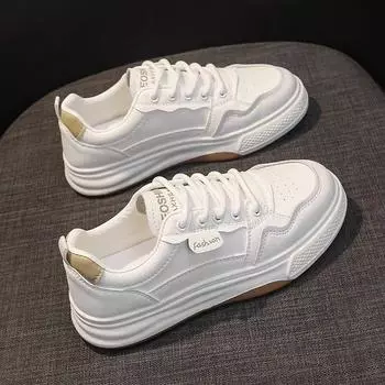 Wear-resistant little white shoes women s new autumn small platform women s shoes versatile commuter casual sports board shoes 35