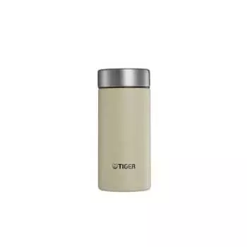[WEB Exclusive] Tiger Thermos (TIGER) Water Bottle, 200ml, Hot Water OK, Screw Stainless Steel Bottle, Compact and Easy to Carry, Vacuum Insulated Mug