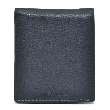 WEB Limited Двойной кошелек Tenero из натуральной коровьей кожи 1709019 Темно-синий [Takeokikuchi] Мужской [41]