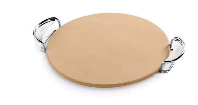 Weber BBQ Stove BBQ Grill Pizza Stone японский продукт 2 года 8836 [Подлинная гарантия] серый