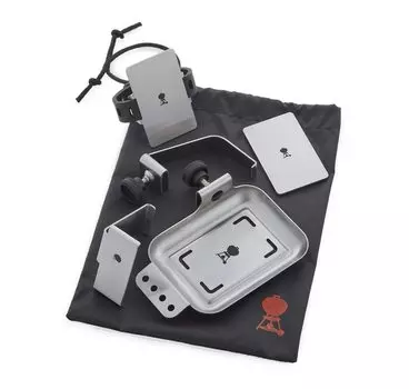 Weber Комплект для установки Weber Connect из 6 частей, черный, маленький чёрный