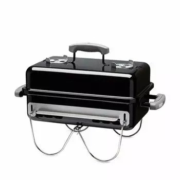 Weber Настольный Кемпинговый Гриль Go Anywhere Гриль-Печь-Барбекю Подставка Для Угля Для Людей Японский 121908 Черный 2-3 [Подлинный Продукт] чёрный