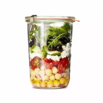 Weck Mold Стеклянная закрывающаяся банка 850 мл