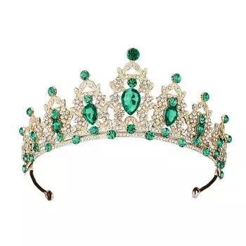 Wedding Hair Tiara Crystal Bridal Crown Headpieces Fashionable Hairband Headband Hair Accessories Head Jewelry Gift 8