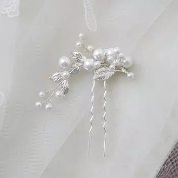 Wedding Hairpins U Shape Pearl Hair Clips Accessories for Women Head Ornaments Jewelry Bridal Headpiece Hairstyle Design Tools