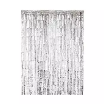 Wedding Rain Silk Curtain Birthday Party Event Background Wall Decoration Thickened Rain Silk Curtain One Size