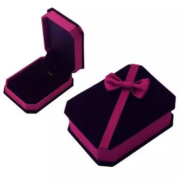 Wedding Ring Box Elegant Necklace Earring Ring Pendant Jewelry Display Storage Gift Box 7*9cm