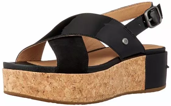 Wedge Sandals Shoshana Black 23 cm [Ugg] Women s чёрный