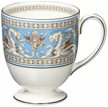 Wedgwood Флорентийская бирюзовая кружка Wedgwood Свадебный подарок 50102609466 [Обычный импорт] (Ли) бирюзовый