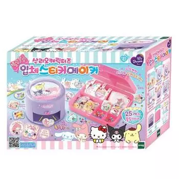 WeDream Sanrio Characters Bling Bling 3D Sticker Maker Making Play, популярный персонаж в Корее