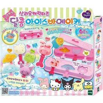 WeDream Sanrio Персонажи Ice Bar Maker, смешанные цвета, популярные корейские игрушки