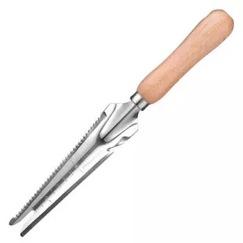 Weeds Pullers Hand Weeder Garden Tool Premium Garden 5 in 1 Hand Multi Weeder Digging Transplanting Planting Tool for Lawn Yard