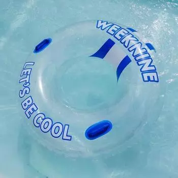 Неделя девятая, морская трубка, принадлежности для игр с водой, большая трубка, ПРОЗРАЧНАЯ, 1 шт., корейские водные развлечения