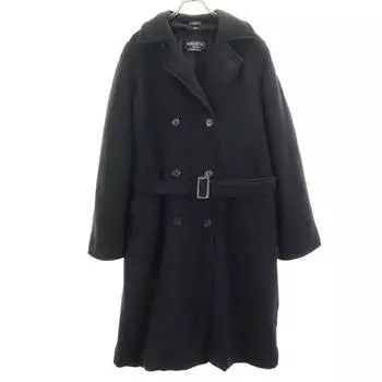 WEEKEND by Max Mara Double breasted coat 42 Navy With padded liner Women Used
