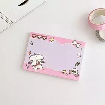 Weekly Label Notepad 50 Sheets N Times Stickers Multifunction Message Paper Stationery