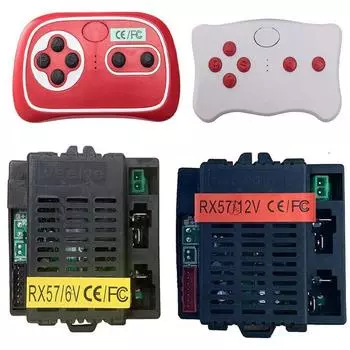 weelye RX57 6V 12V приемник CE/FCC детский электромобиль 2.4G передатчик TX10 RC