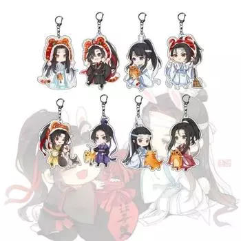 Wei Wuxian Mo Dao Zu Shi брелок Mo Dao Zu Shi персонаж мультфильма акриловый кулон ювелирные изделия подарки 2