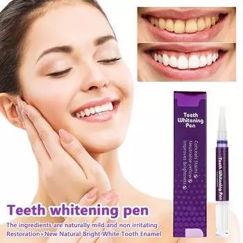 Weicaimei Tooth Pen Whitening And Brightening Teeth Whitening Gel New PurpleTeeth Whitening Pen One Size