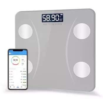 Weighing scale Bluetooth Smartphone linked health meter Body fat meter High precision Backlit Body scale Measures body fat metabolic fat mass Japanese