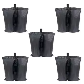 Weight bag for for fixing tents and sand bag capacity 6L kg of weight bag tent tarp tent for strong 5 black tents, tarps, (10 sand), weight,
