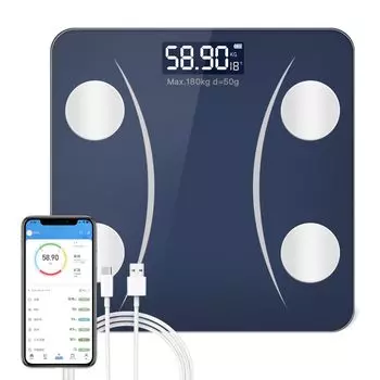 Weight health meter popular Bluetooth body fat body composition Japanese data automatic unlimited body fat muscle body water bone structure Muscle