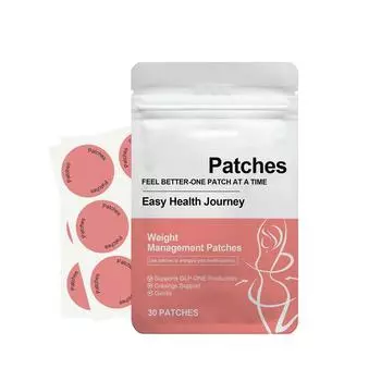 Weight Management Control Patches, Balance Enhancement, Energy Reduction, Reduction, Health Management Patches, Body Patches. One Size розовый