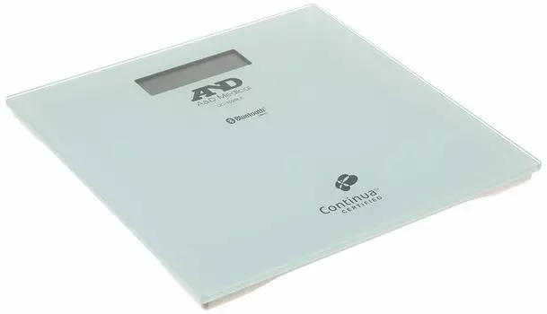 Weight scale that can be connected to a smartphone Bluetooth compatible BLE low specification A&D (ultra power) UC-352BLE