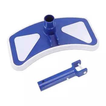 Weighted Butterfly Pool Vacuum Head Swimming Pool Vacuum Head with Wheel Side Brush for Water Parks