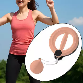 Weighted Hoop Comapct Non Slip Handle for Adults Training Sports