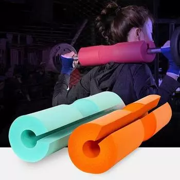 Подушка для штанги для тяжелой атлетики, защитные подушки для поддержки шеи и плеч, подушка для штанги, тренажерный зал, тренировка бедер, оборудование для фитнеса