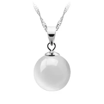 Weihua элегантный женский корейский вариант стильный подвеска в виде капли воды белый опал посеребренное ожерелье шейные аксессуары женские